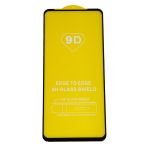 Защитное стекло для Motorola Moto G9 Plus (XT2087-2) (2,5D/полная наклейка) <черный>